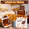 3 Pieces Fall Decor Football Decor Thanksgiving Fall Tiered Tray Decor Orange Maple Wooden Table Centerpieces Farmhouse Rustic Decor Decorative Table Decorations for Autumn Harvest Table Shelf (Classic)